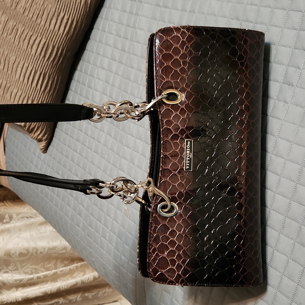 Faux Lizard bag.